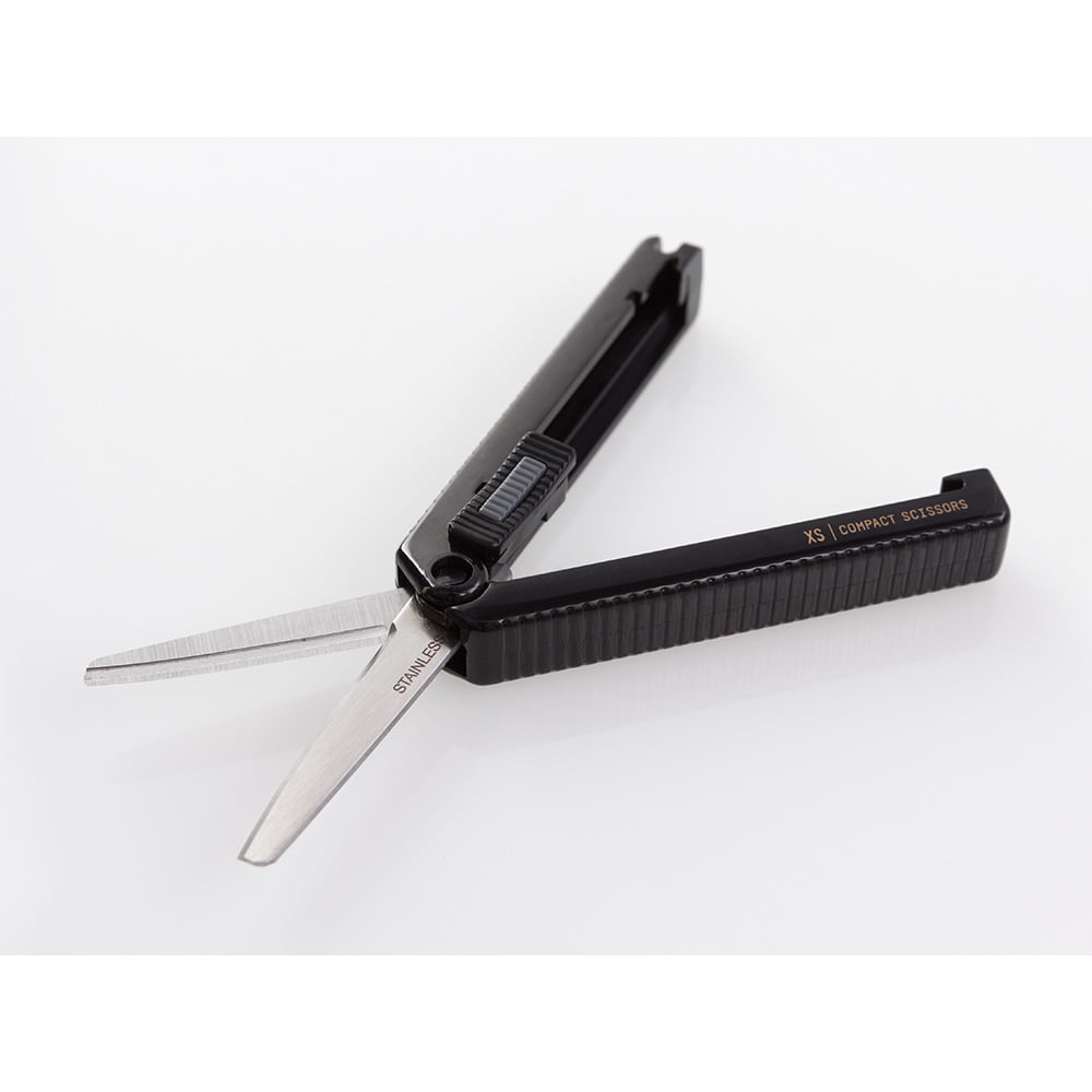 Midori Schere Midori Mini Schere |  XS Compact Scissors Black bei Nauli and Stories