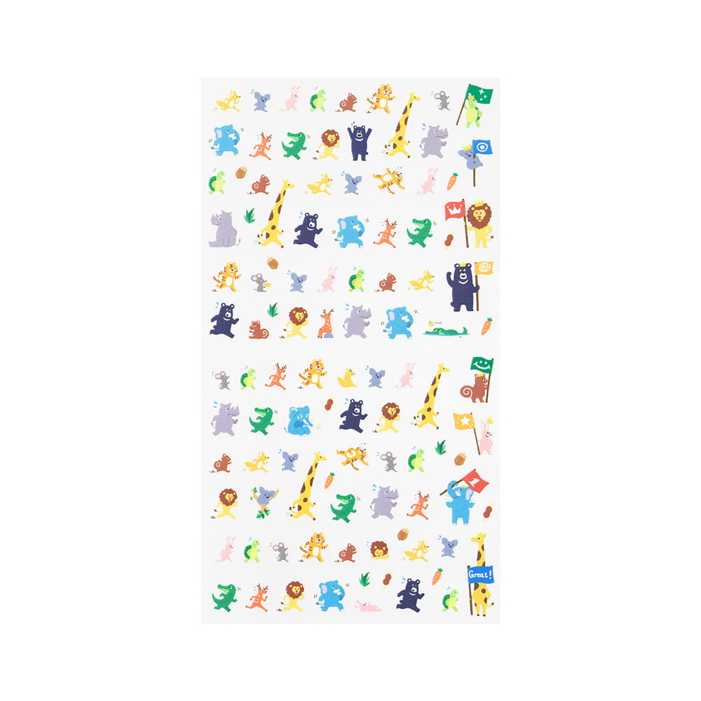 Midori Sticker Sticker Achievement Animal bei Nauli and Stories