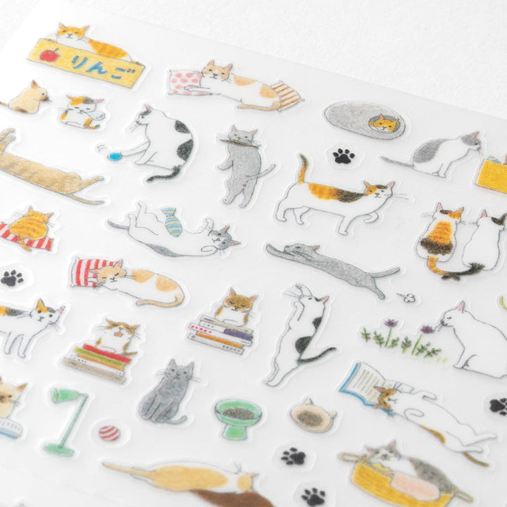 Midori Sticker Sticker Cat Small bei Nauli and Stories