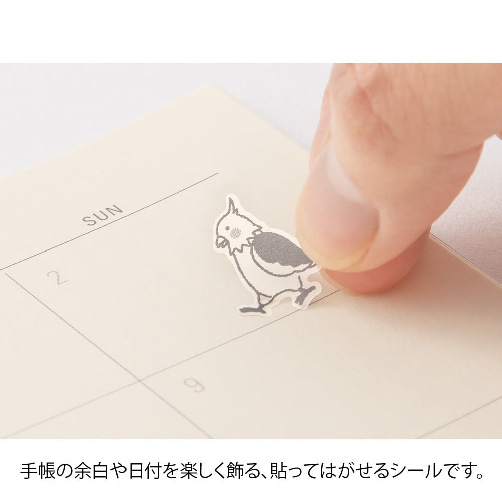 Midori Sticker Sticker Chat Birds bei Nauli and Stories