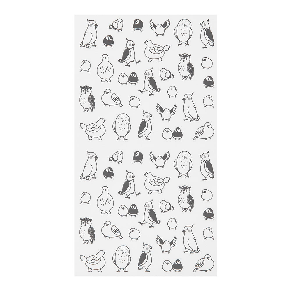 Midori Sticker Sticker Chat Birds bei Nauli and Stories