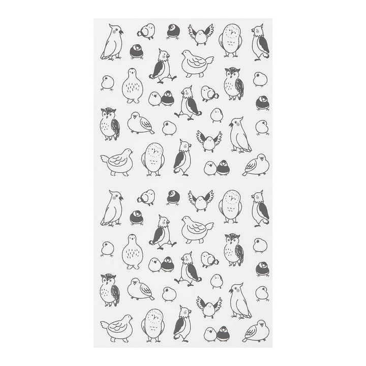 Midori Sticker Sticker Chat Birds bei Nauli and Stories