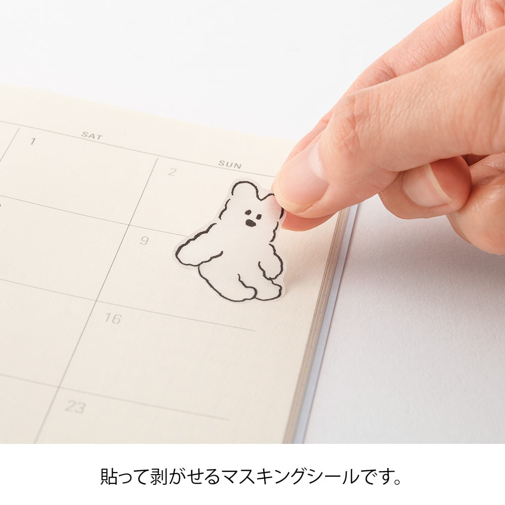 Midori Sticker Sticker Collection 2 Blatt - Cute Motif bei Nauli and Stories