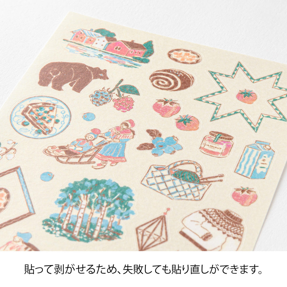 Midori Sticker Sticker Finnish Motifs bei Nauli and Stories