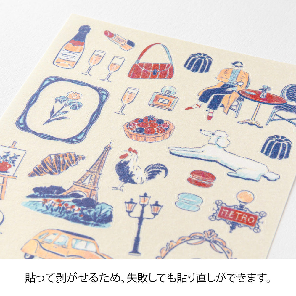 Midori Sticker Sticker French Motifs bei Nauli and Stories