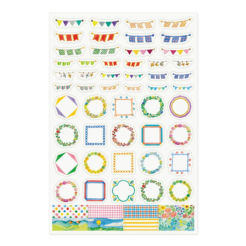 Midori Sticker Yuru Log Sticker Decoration bei Nauli and Stories