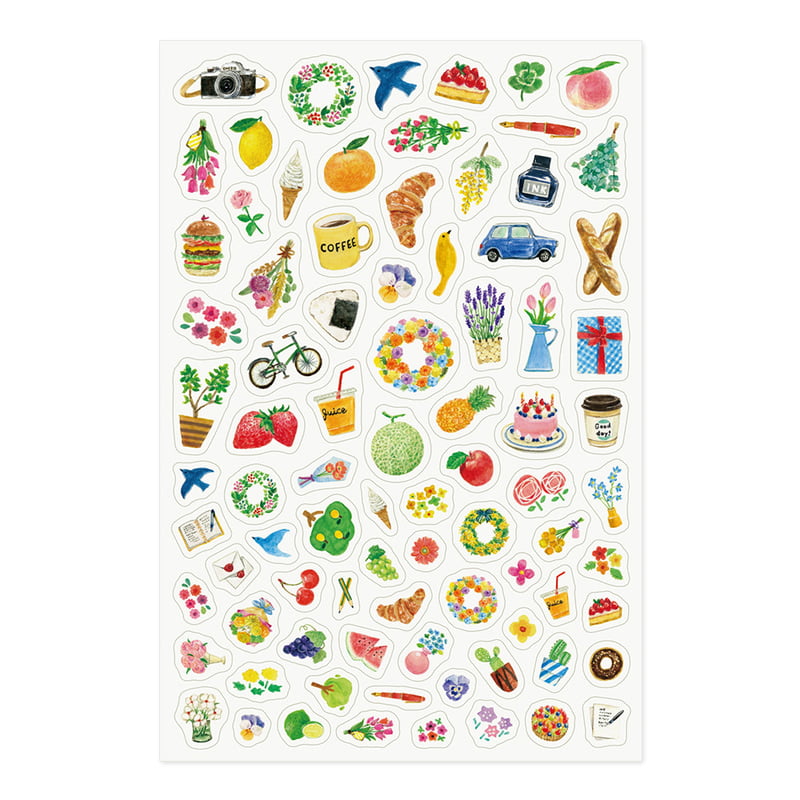 Midori Sticker Yuru Log Sticker Motif bei Nauli and Stories