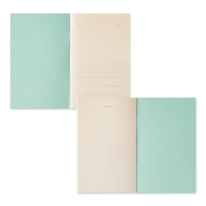 Midori Stickerbuch Sticker Book with Pocket Light blau bei Nauli and Stories