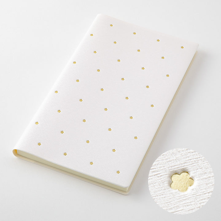 Midori Wochenplaner Professional Diary PRD Slim Weekly Vertical Flower 2027 bei Nauli and Stories