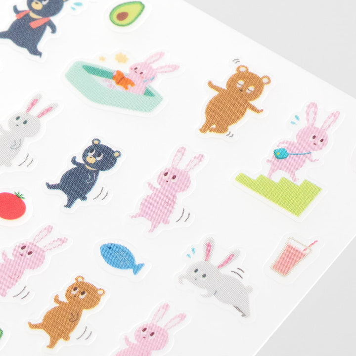 Midori Sticker Sticker Achievement Diet Animals bei Nauli and Stories