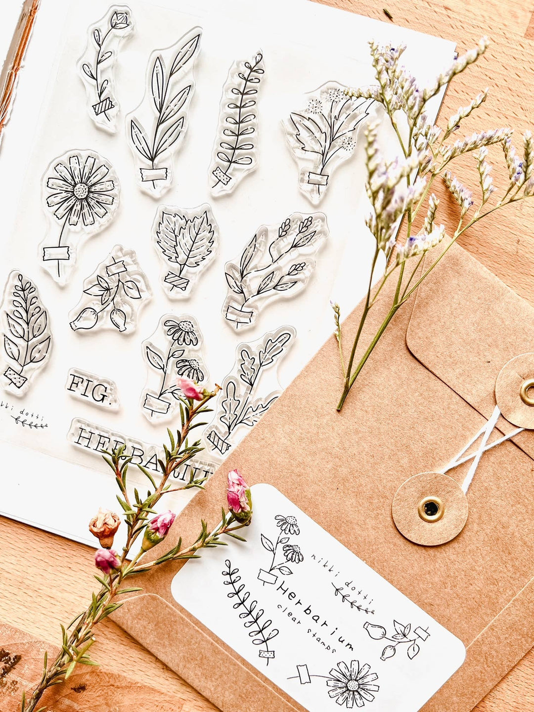 Nikki Dotti Stempel Stamp set - Herbarium bei Nauli and Stories