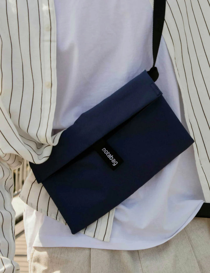 Notabag Cross Body Bag Crossbody - Navy Blue bei Nauli and Stories
