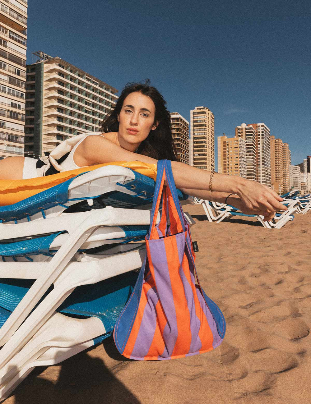Notabag Rucksack Rucksack / Tasche - Royal Stripes bei Nauli and Stories