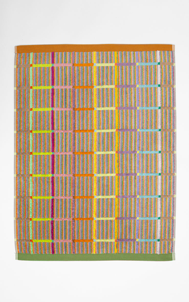 Odds & Ends Badematte Frottee Badematte #69 criss cross, 60x80cm bei Nauli and Stories