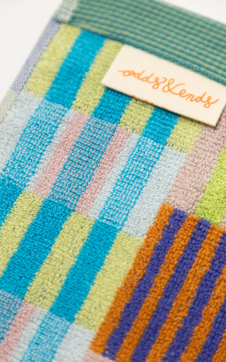 Odds &amp; Ends Badematte Frottee Badematte Tulip Quilt 