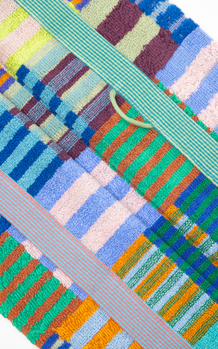 Odds &amp; Ends Badematte Frottee Badematte Tulip Quilt 