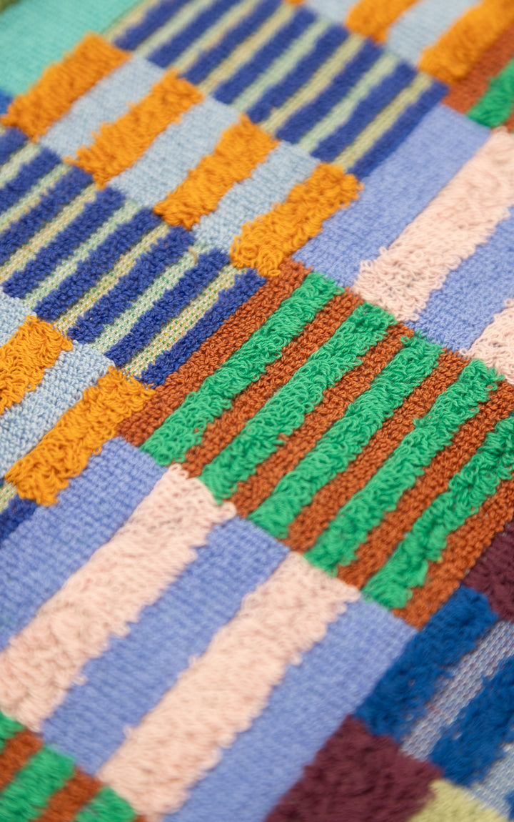 Odds &amp; Ends Badematte Frottee Badematte Tulip Quilt 