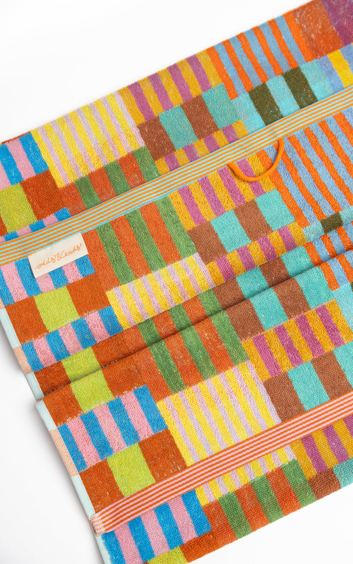 Odds &amp; Ends Handtücher Frottee-Badetuch Tulip Quilt 