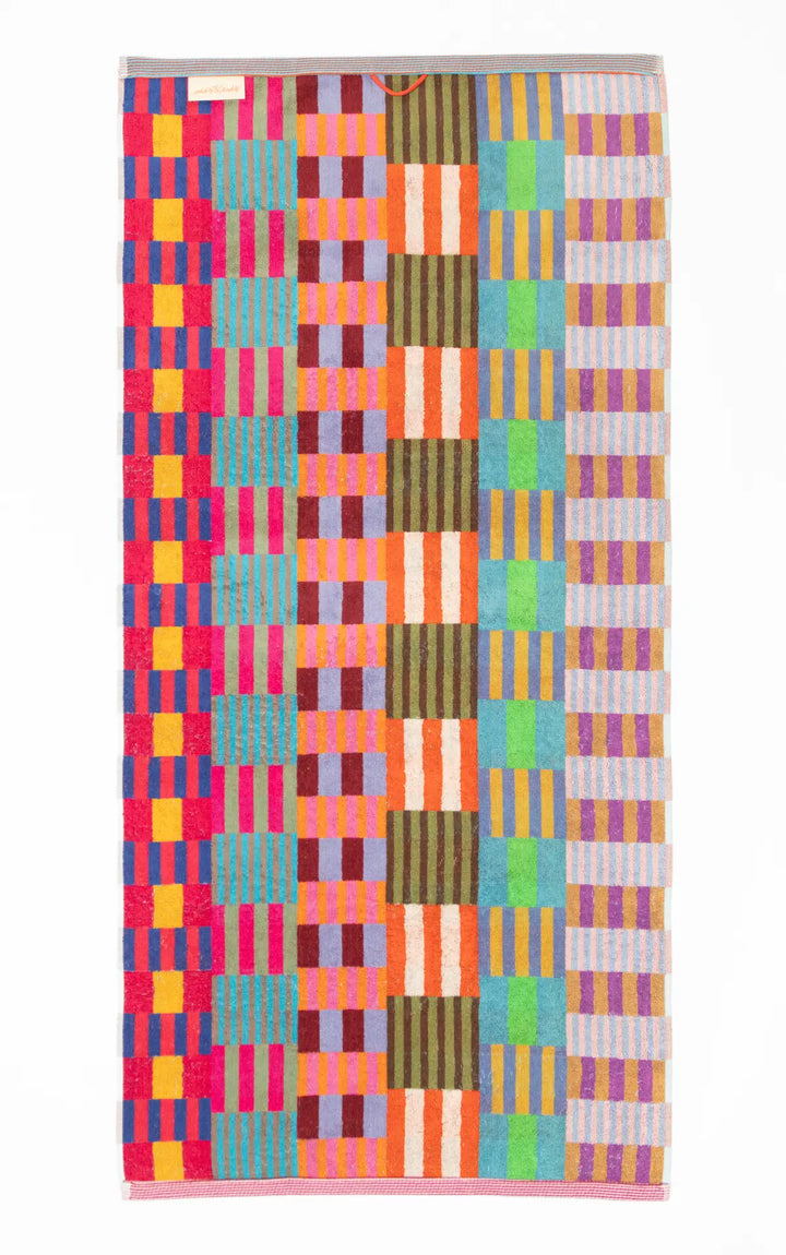 Odds &amp; Ends Handtücher Frottee-Badetuch Tulip Quilt 