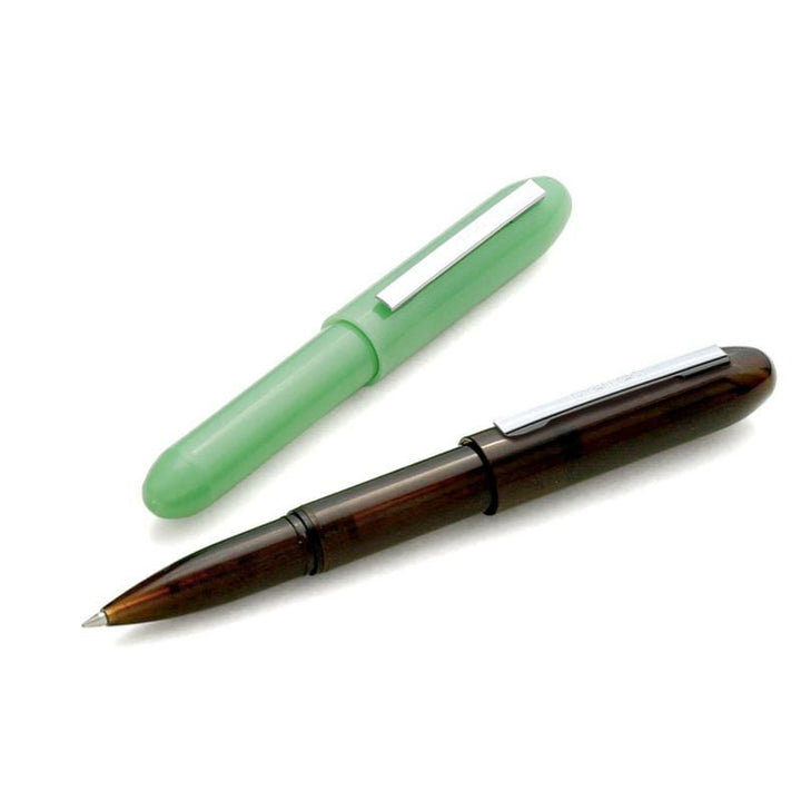 Penco Kugelschreiber Bullet Ballpoint Pen Light - Clear Brown bei Nauli and Stories