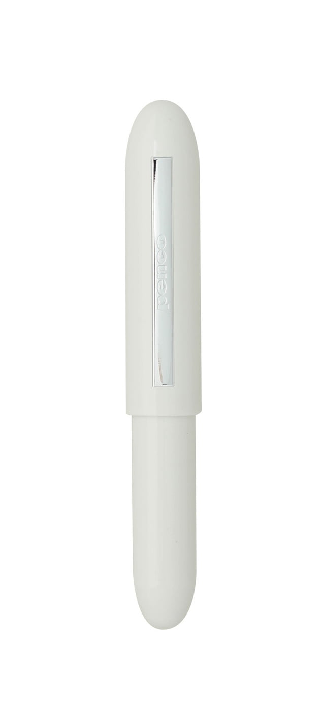 Penco Kugelschreiber Bullet Ballpoint Pen Light - white bei Nauli and Stories