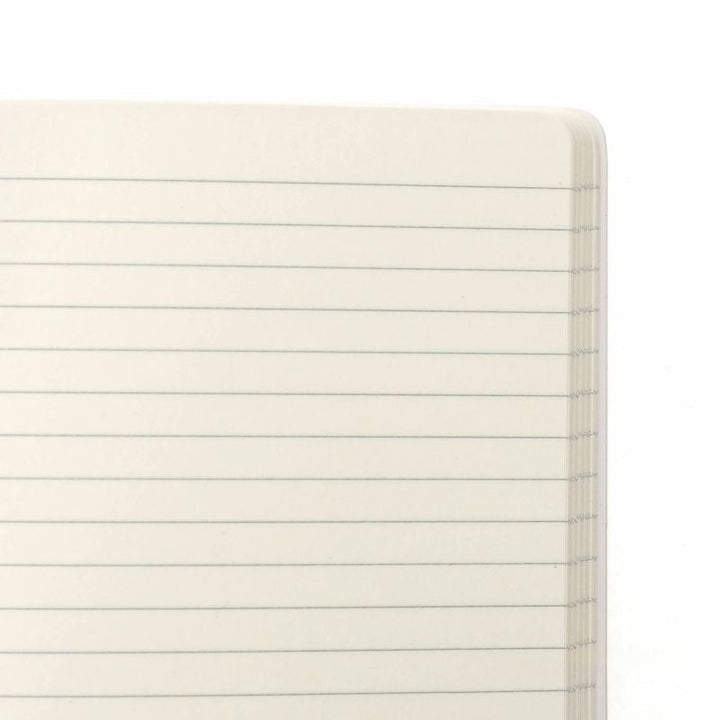 Penco Notizbuch A5 Soft PP Notebook A5 Black - weiß - ruled | liniertes Notizbuch bei Nauli and Stories