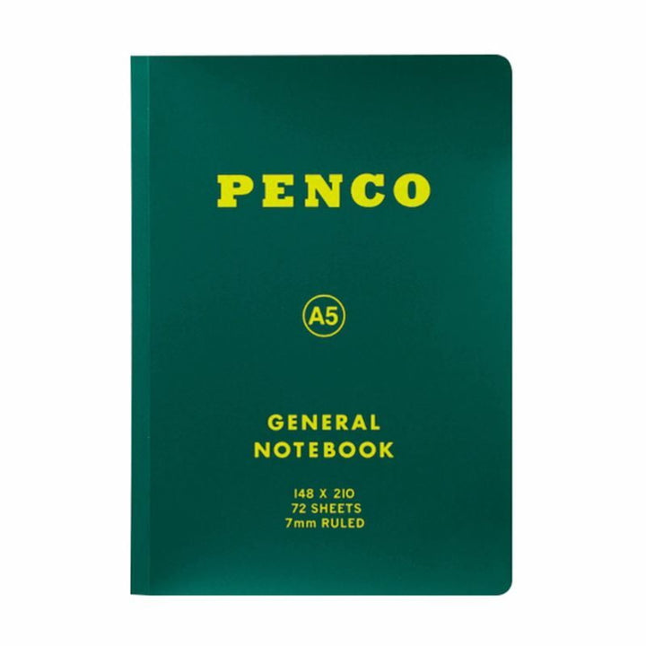 Penco Notizbuch A5 Soft PP Notebook A5 Green - grün - ruled | liniertes Notizbuch bei Nauli and Stories