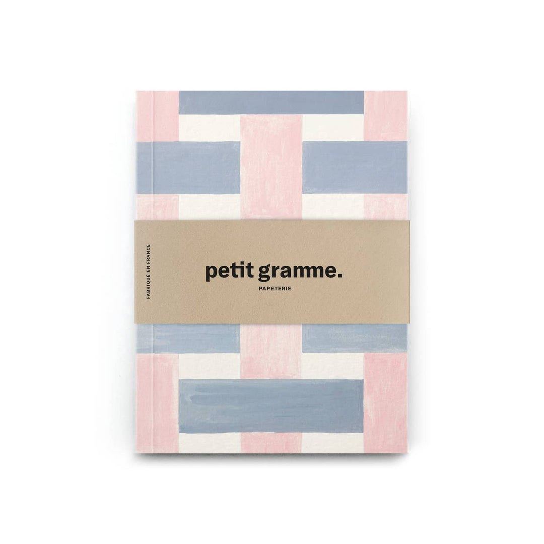 Petit Gramme Notizbuch Taschennotizbuch mit pinkem Rahmen bei Nauli and Stories