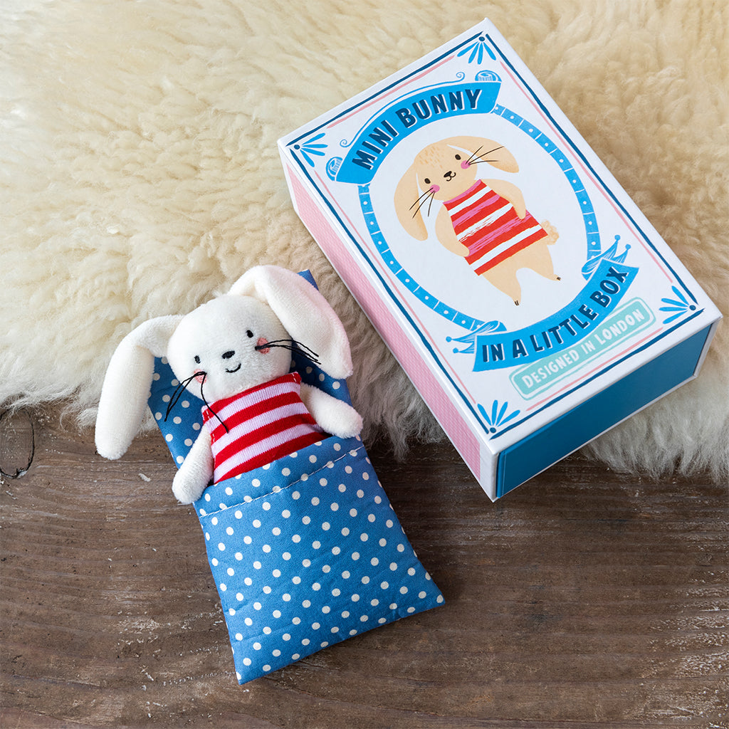 Rex London Spielzeug Kleiner Hase in der Schachtel bei Nauli and Stories