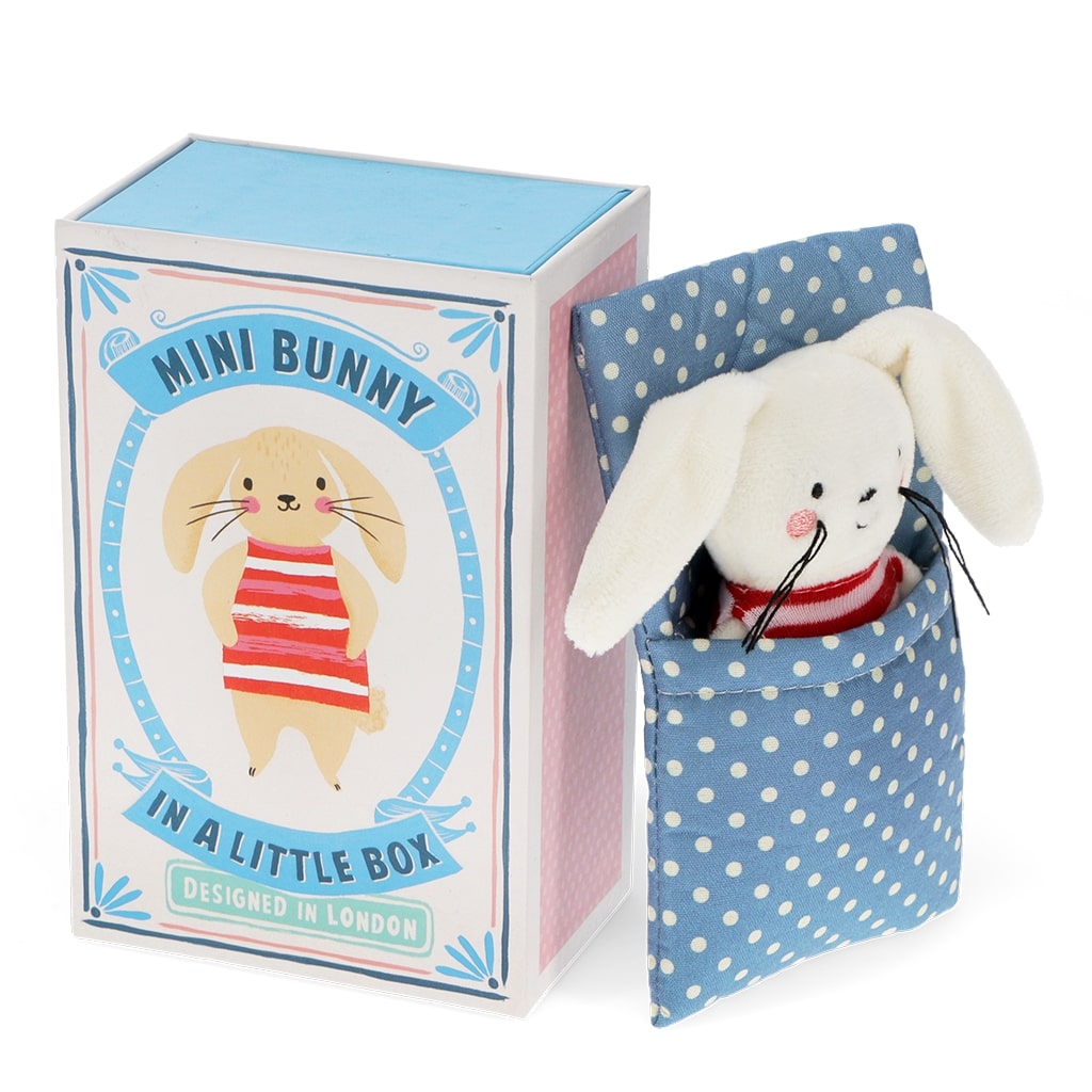 Rex London Spielzeug Kleiner Hase in der Schachtel bei Nauli and Stories