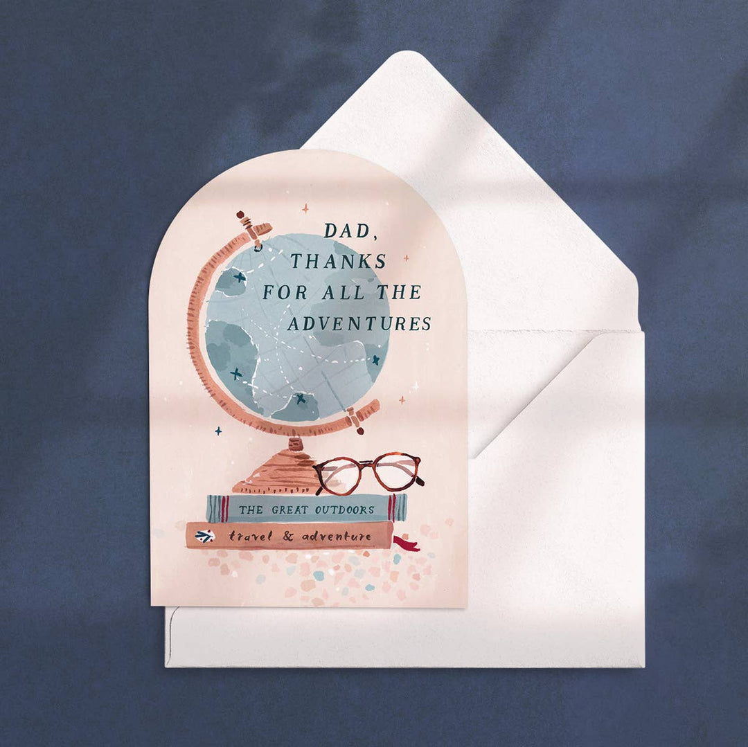 Sister Paper Co. Vatertagskarte Grußkarte für Väter bei Nauli and Stories