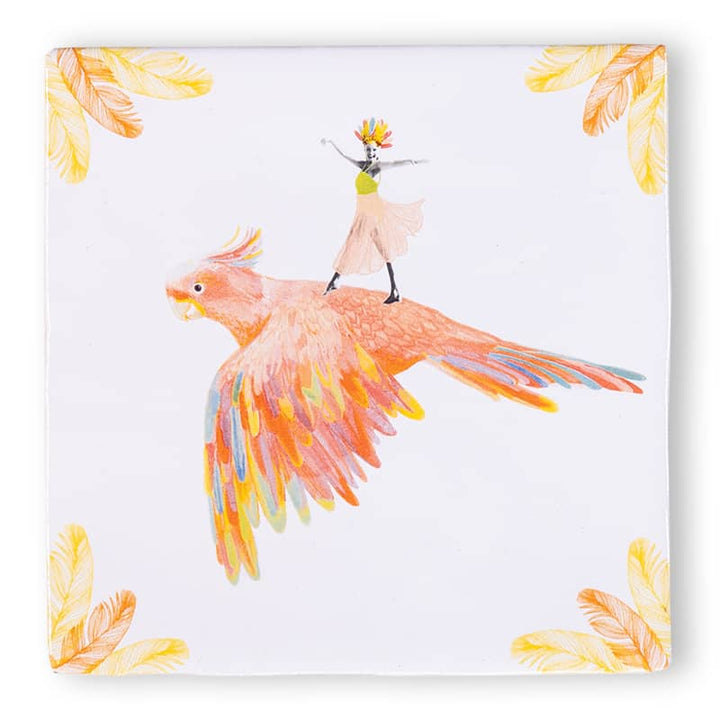 StoryTiles StoryTiles 10x10cm Bird Of Paradise - StoryTiles bei Nauli and Stories
