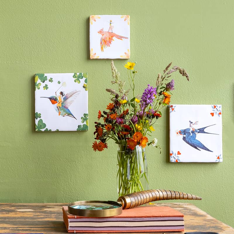 StoryTiles StoryTiles 10x10cm Bird Of Paradise - StoryTiles bei Nauli and Stories