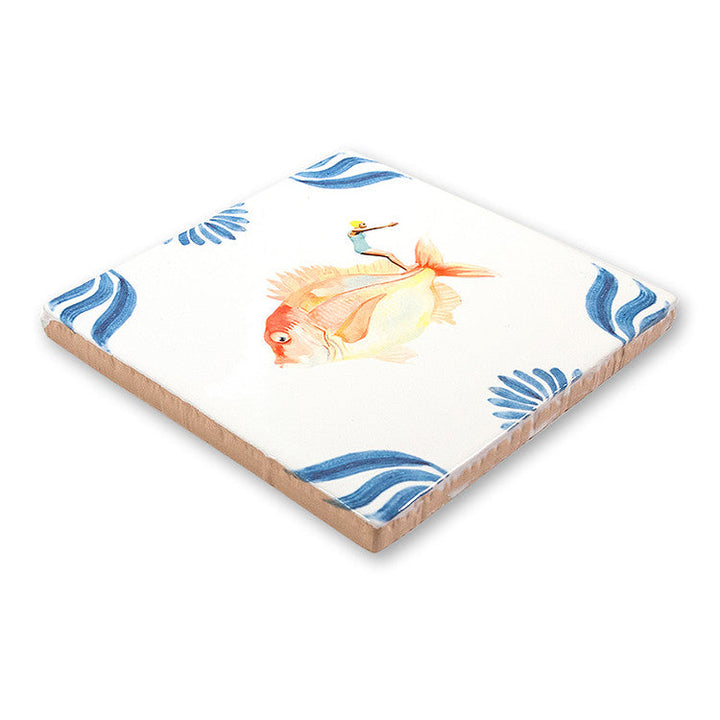 StoryTiles StoryTiles 10x10cm Dive fearlessly - StoryTiles bei Nauli and Stories