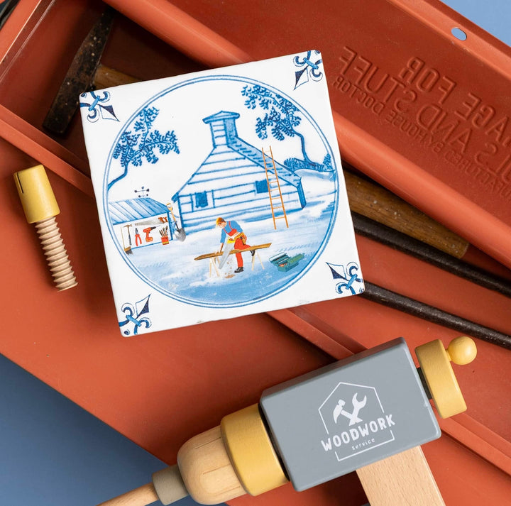 StoryTiles StoryTiles 10x10cm Handyman - Handwerker  - StoryTiles bei Nauli and Stories