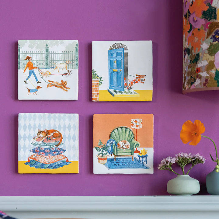 StoryTiles StoryTiles 10x10cm My dog &amp; I - Storytiles bei Nauli and Stories