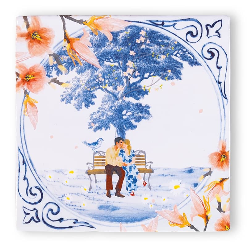StoryTiles StoryTiles 10x10cm Spring is in the air bei Nauli and Stories
