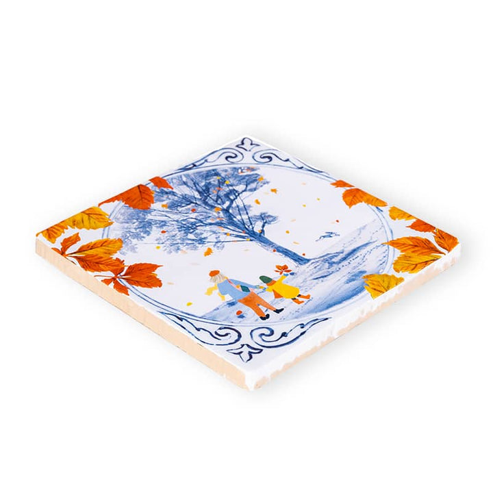 StoryTiles StoryTiles 10x10cm Walking through Fall - StoryTiles bei Nauli and Stories