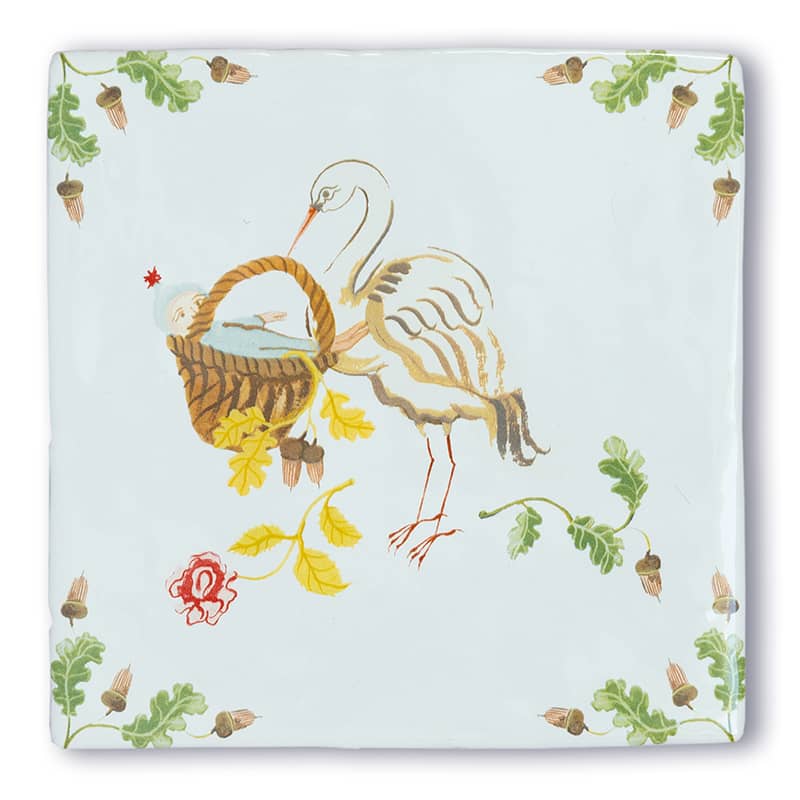 StoryTiles StoryTiles 10x10cm Welcome Lovely Baby - StoryTiles - Medium bei Nauli and Stories