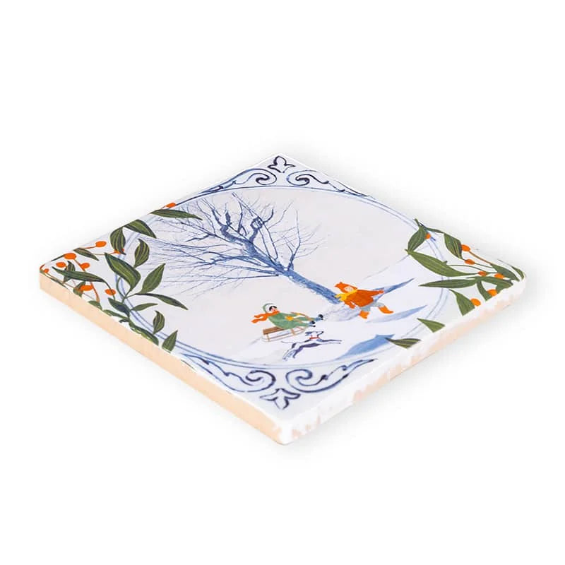 StoryTiles StoryTiles 10x10cm Winter Wonderland bei Nauli and Stories