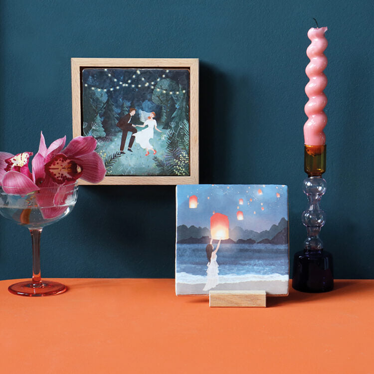 StoryTiles StoryTiles 13x13cm MAKING MEMORIES &amp; WISHES - medium StoryTiles bei Nauli and Stories