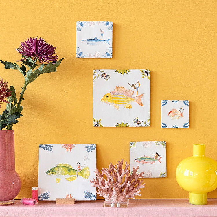 StoryTiles StoryTiles 13x13cm Riding the waves - StoryTiles - Medium bei Nauli and Stories