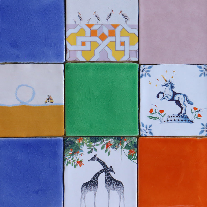 StoryTiles StoryTiles 10x10cm Always by my side - Giraffen - StoryTiles bei Nauli and Stories