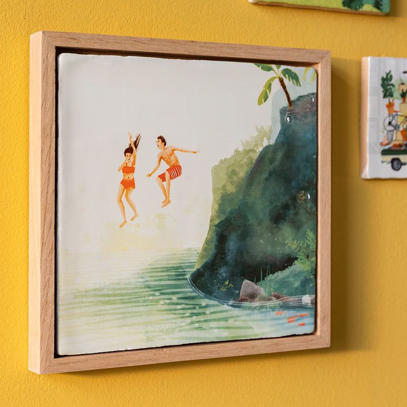 StoryTiles StoryTiles 20x20cm Dare to Jump - StoryTiles - Large bei Nauli and Stories