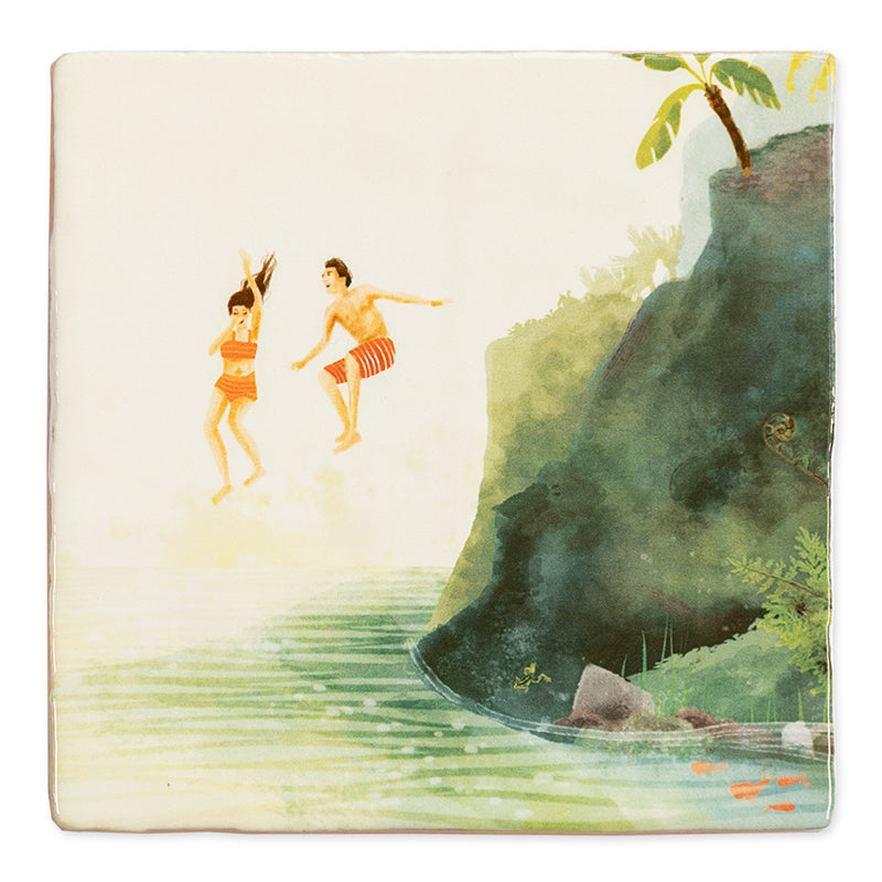 StoryTiles StoryTiles 13x13cm Dare to Jump - StoryTiles - Medium bei Nauli and Stories