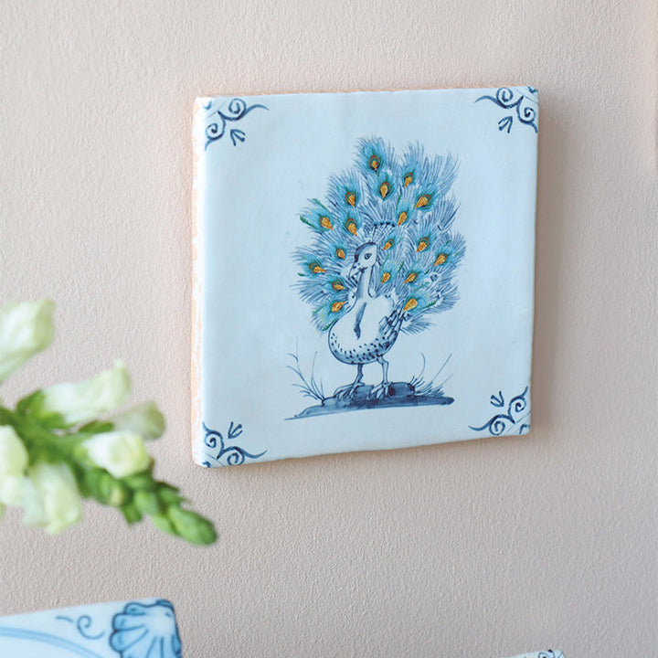 StoryTiles StoryTiles 10x10cm Fierce and Proud - Pfau - StoryTiles bei Nauli and Stories