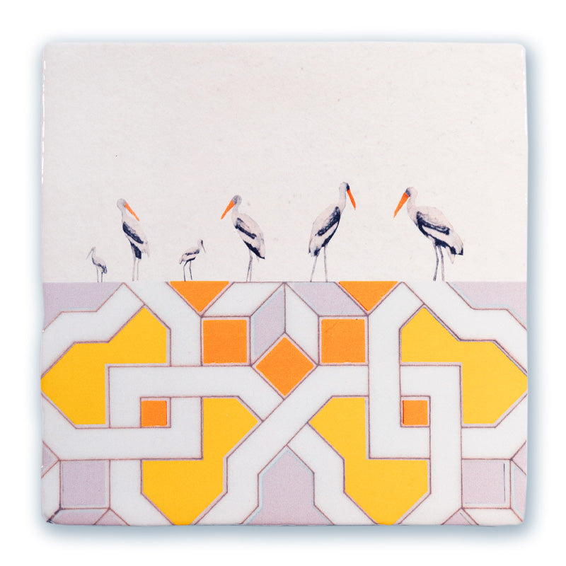 StoryTiles StoryTiles 13x13cm Birds Meeting - Medium - StoryTiles bei Nauli and Stories