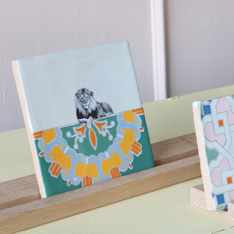 StoryTiles StoryTiles 13x13cm King - Löwe - Medium -  StoryTiles bei Nauli and Stories