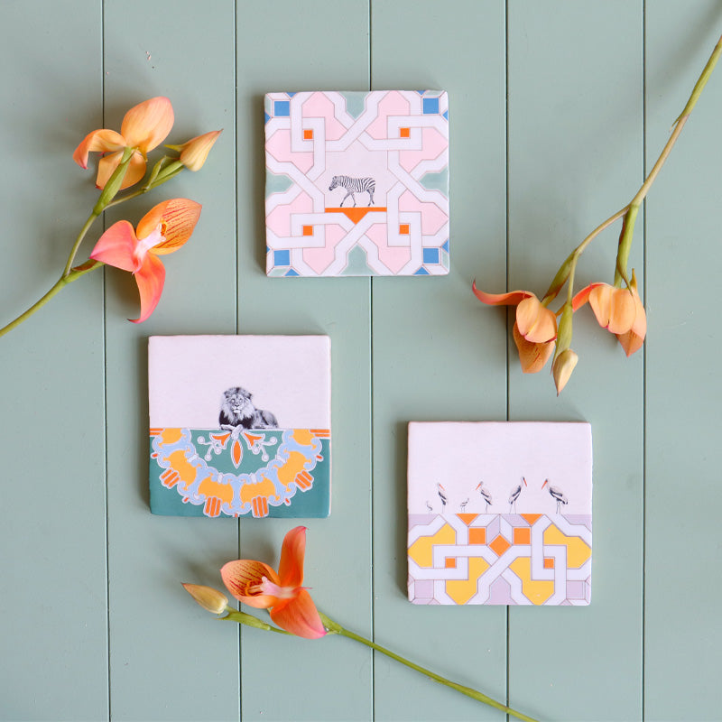 StoryTiles StoryTiles 13x13cm King - Löwe - Medium -  StoryTiles bei Nauli and Stories