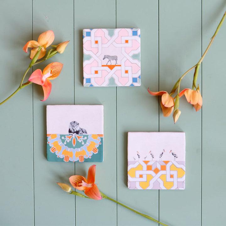 StoryTiles StoryTiles 13x13cm King - Löwe - Medium -  StoryTiles bei Nauli and Stories